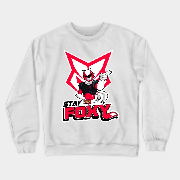 Stay Foxy Crewneck Sweatshirt by TheImmortalRedFox